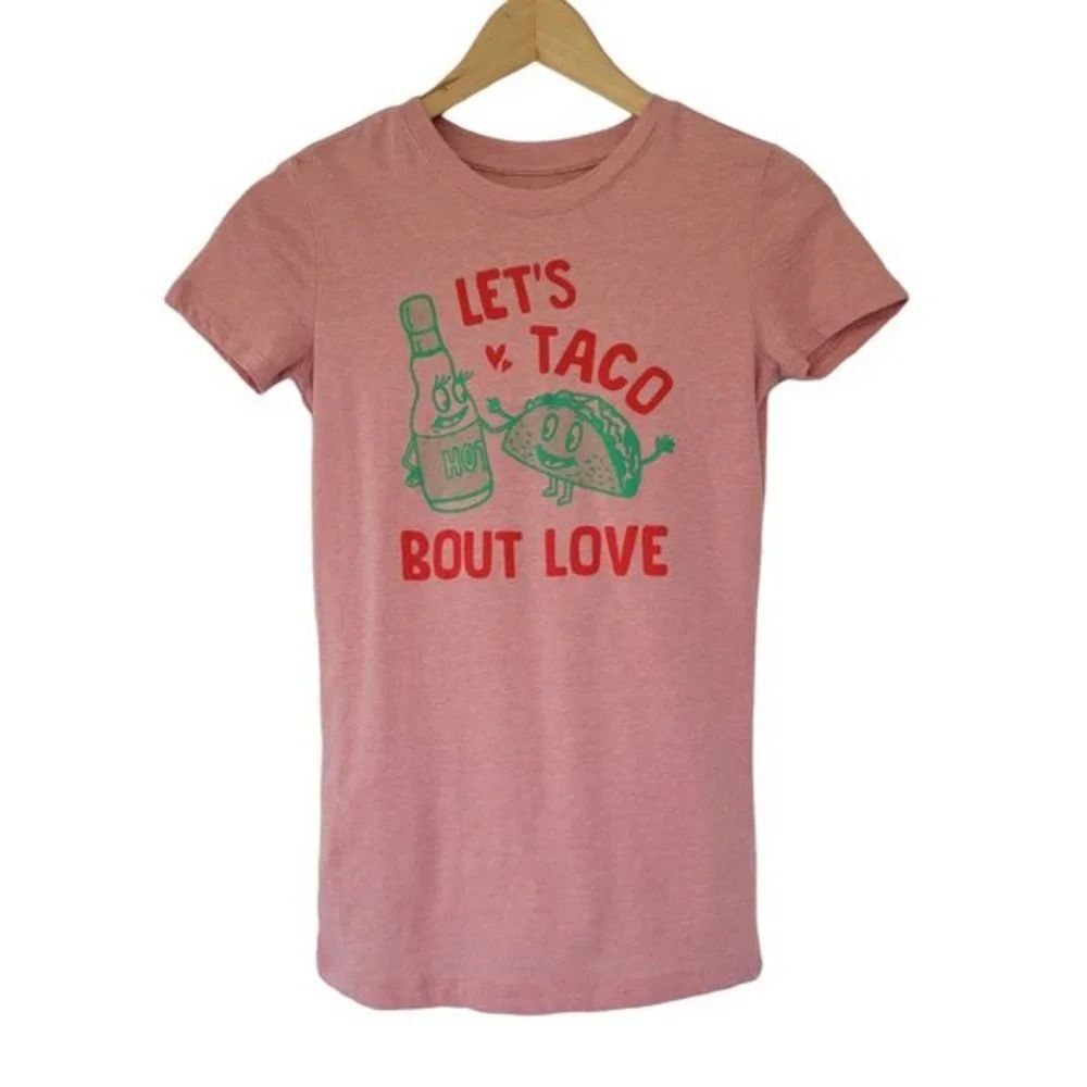 Free State‎ Graphic Design T Shirt Short Sleeve Womans Size XS Guava Peach
